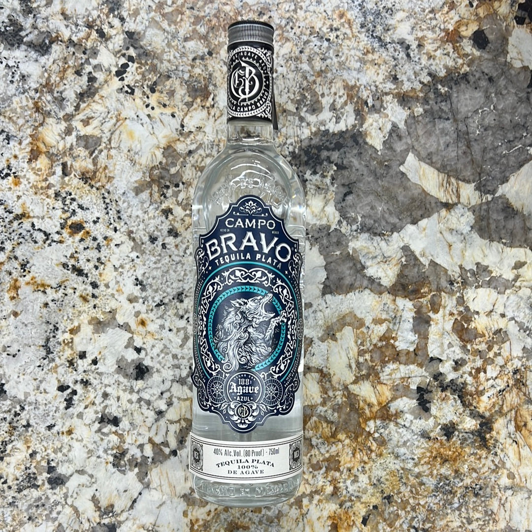 Campo Bravo Tequila Plata, 750ml – Transpirits