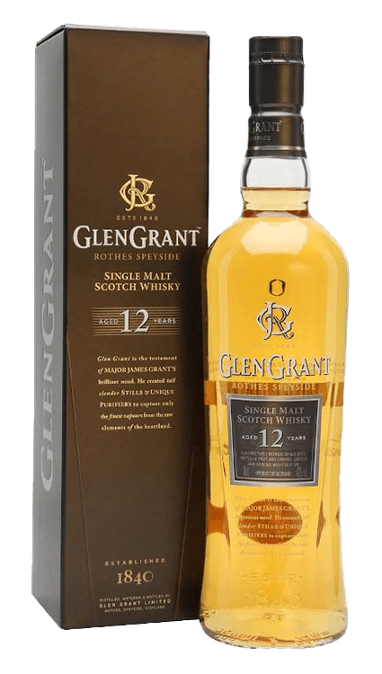 Glen Grant 12-Year Scotch Whiskey, 750mL – Transpirits