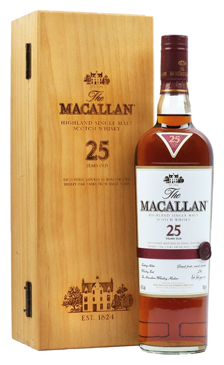 macallan 25 scotch prices