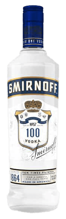 Vodka, 750mL Smirnoff Blue 57 Label – Transpirits No.