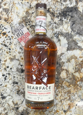 Bearface Triple Oak Canadian Whisky, 750mL