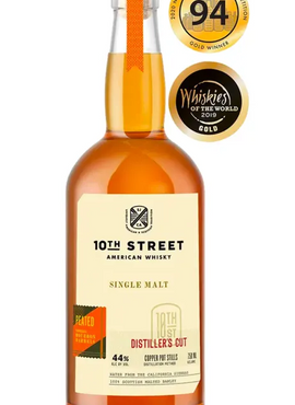 10th Street Single Malt Whiskey, 750mL