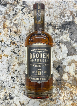 Broken Barrel Bourbon Whiskey, 750mL