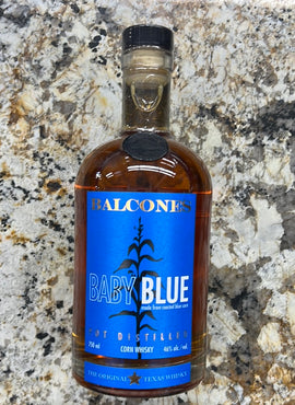 Balcones Baby Blue Corn Whiskey, 750mL