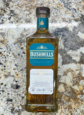 Bushmills 10-Year Irish Whiskey, 750mL