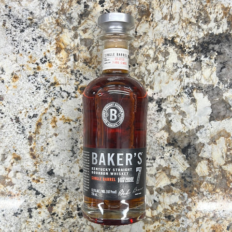 Baker's 7-Year Single Barrel Kentucky Straight Bourbon, 750mL