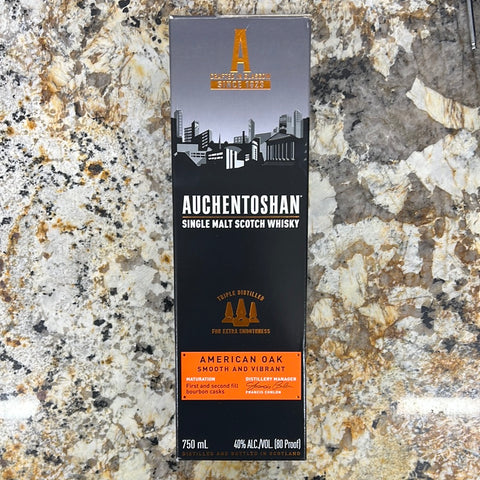 Auchentoshan American Oak Scotch Whisky, 750mL