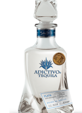 Adictivo Plata Tequila, 750mL