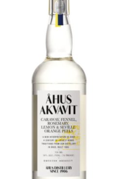 Åhus Akvavit Swedish Liqueur, 750mL
