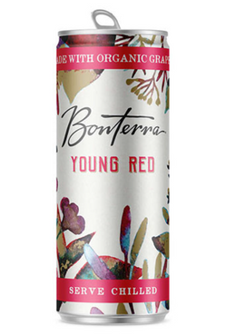Bonterra Organic Wine Young Red, 4-pack (187mL)