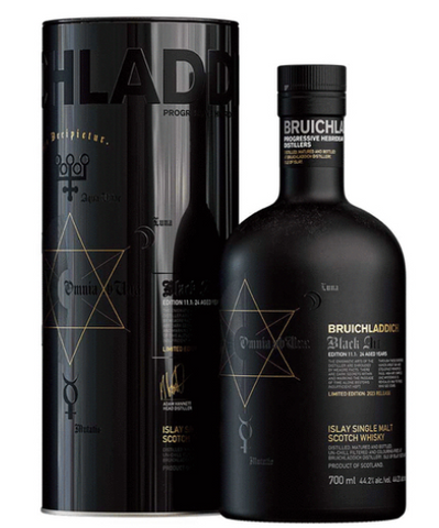 Bruichladdich 24-Year Black Arts Single Malt Scotch, 750mL