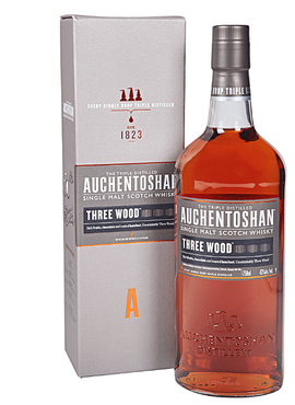 Auchentoshan Three Wood Scotch Whisky, 750mL