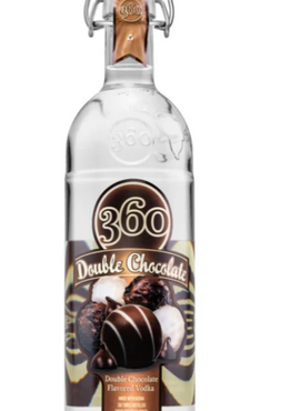 360 Double Chocolate Vodka, 750mL