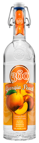 360 Georgia Peach Vodka, 750mL