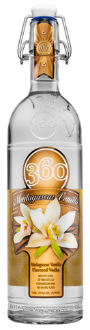 360 Madagascar Vanilla Vodka, 750mL