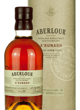 Aberlour A'Bunadh Cask Strength Single Malt Scotch, 750mL