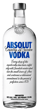 Absolut Vodka, 750mL