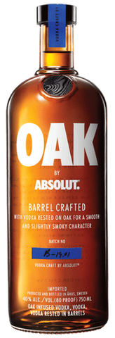 Oak by Absolut, 750mL