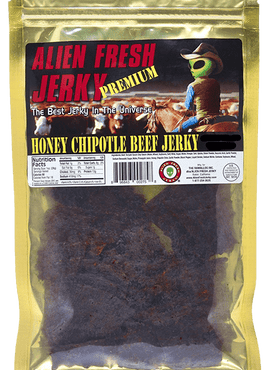 Alien Fresh Honey Chipotle Beef Jerky, 3.25 oz