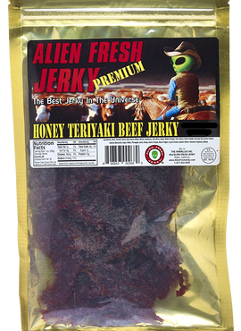 Alien Fresh Honey Teriyaki Beef Jerky, 3.25 oz