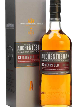 Auchentoshan 12-Year Single Malt Scotch Whisky, 750mL