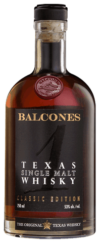 Balcones "1" Texas Single Malt Whiskey, 750mL