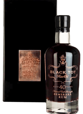 Black Tot 40-Year Demerara Rum, 750mL