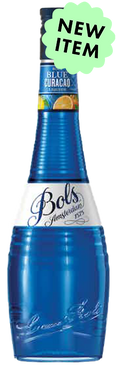 Bols Blue Curacao Liqueur, 750mL