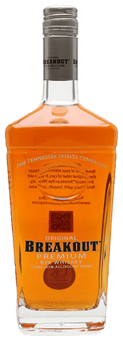 Breakout 8-Year Premium Rye Whiskey, 750mL