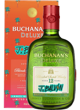 Buchanan's De Luxe J. Balvin 12-Year Blended Scotch Whiskey, 750mL