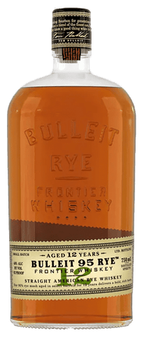 Bulleit 12-Year Rye Whiskey, 750mL