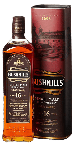 Bushmills 16-Year Irish Whiskey, 750mL – Transpirits