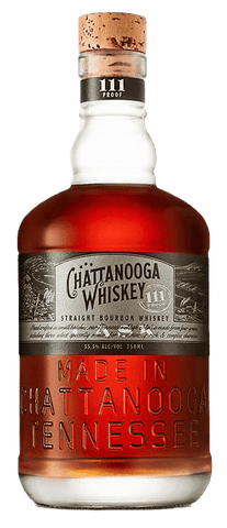 Chattanooga Cask Strength Straight Bourbon Whiskey, 750mL