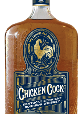 Chicken Cock Kentucky Straight Bourbon Whiskey, 750ml