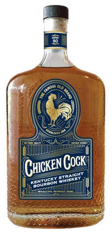 Chicken Cock Straight Bourbon Whiskey, 750ml