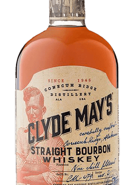 Clyde May’s Alabama-Style Straight Bourbon Whiskey, 750mL