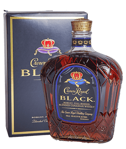 Crown Royal Black Canadian Whisky, 750mL