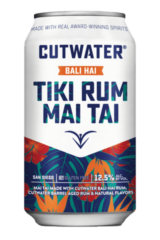 Cutwater Bali Hai Tiki Rum Mai Tai, 12oz.