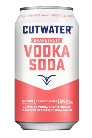 Cutwater Grapefruit Vodka Soda, 12oz.
