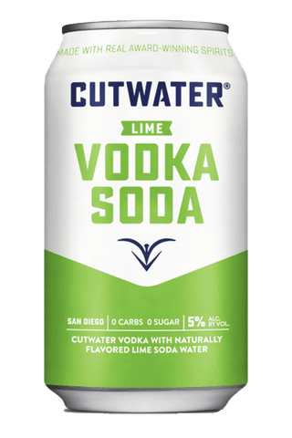 Cutwater Lime Vodka Soda, 12oz.