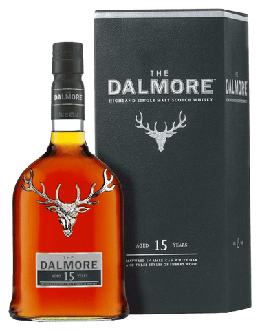 Dalmore 15-Year Single Malt Scotch Whiskey, 750mL