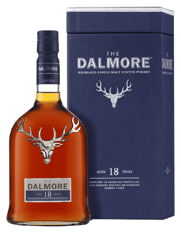 Dalmore 18-Year Scotch Whiskey in Sherry/Oak Casks, 750mL