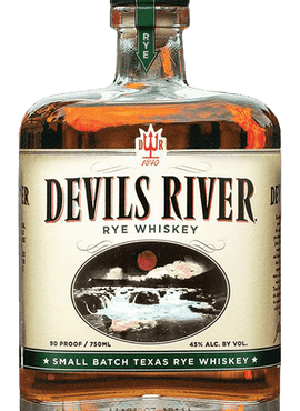 Devils River Small Batch Texas Rye, 750mL