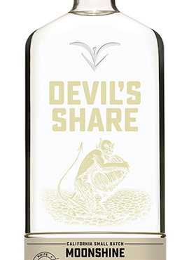 Devil's Share Moonshine, 750mL