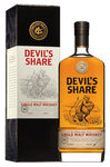 Devil's Share California Small Batch Single Malt Whiskey, 750mL