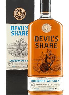 Devil's Share Small Batch Bourbon Whiskey, 750mL