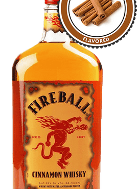 Fireball Cinnamon Whiskey Liqueur, 750mL