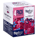 Flip Flop Fizzy Pink Moscato Wine, 4-pack (8.5oz)