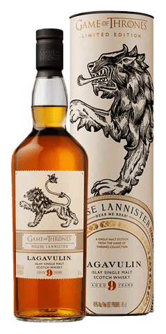 Game of Thrones Lagavulin 9-Year Scotch Whiskey, 750mL
