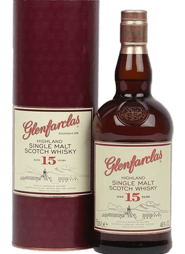 Glenfarclas 15-Year Highland Scotch Whisky, 750mL